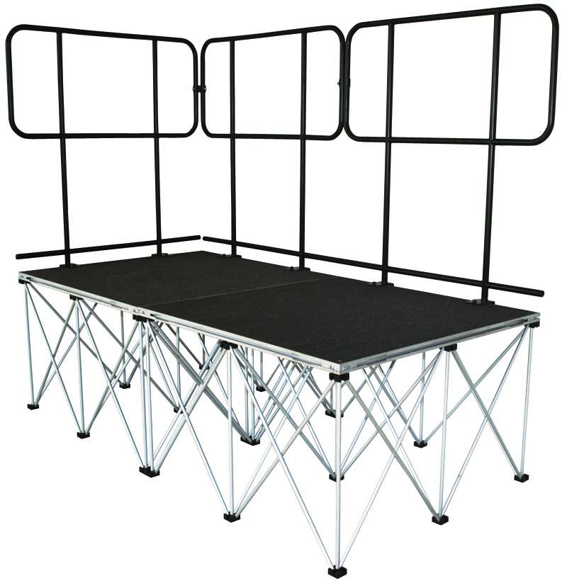 1mtr Portable Stage Guard Rails - Intellistage Australia